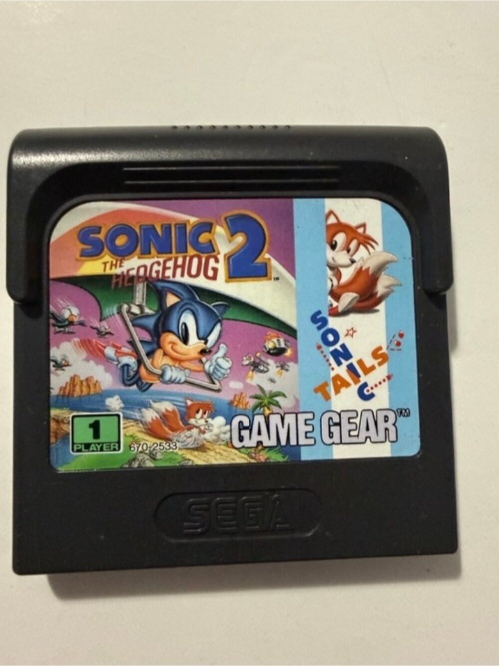 Sonic the Hedgehog 2 Sega Game Gear Cartridge Only